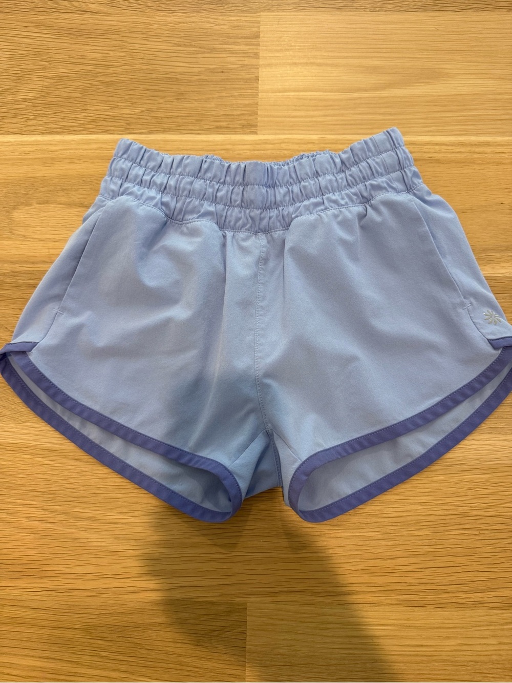 Athleta girl lavender shorts